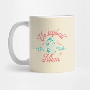 Volleyball Mom (Spiked the Gene Pool) Mug